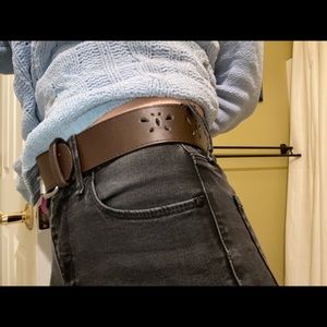 brown cute belt